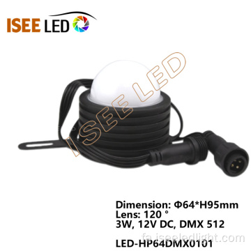 DMX Digital RGB LED پیکسل DOT نور